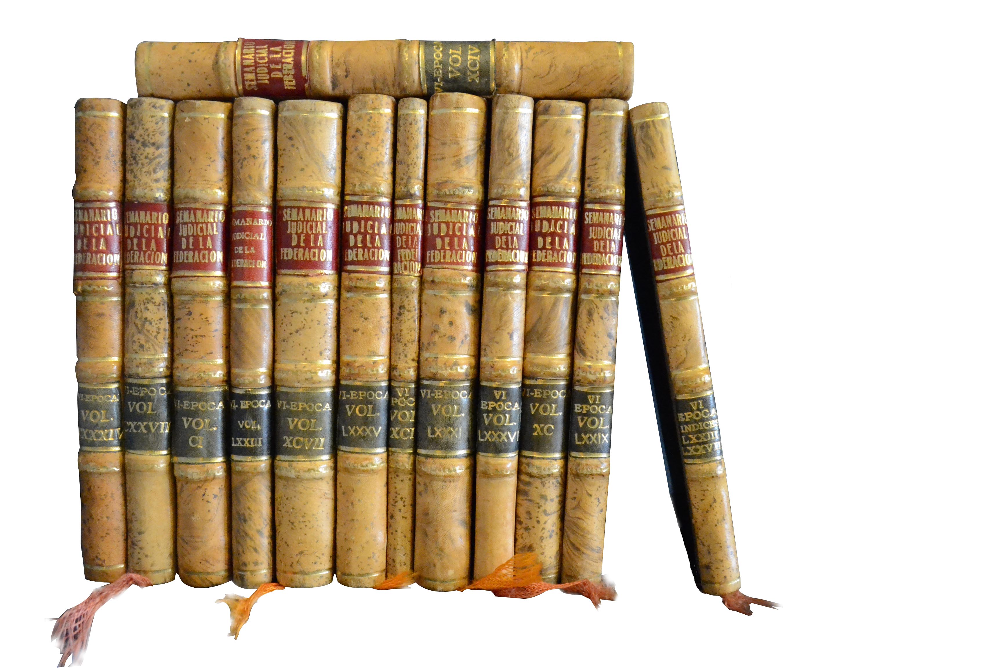 Zambrano S., José Luis. Semanario Judicial de la Federación. Libros de utilería