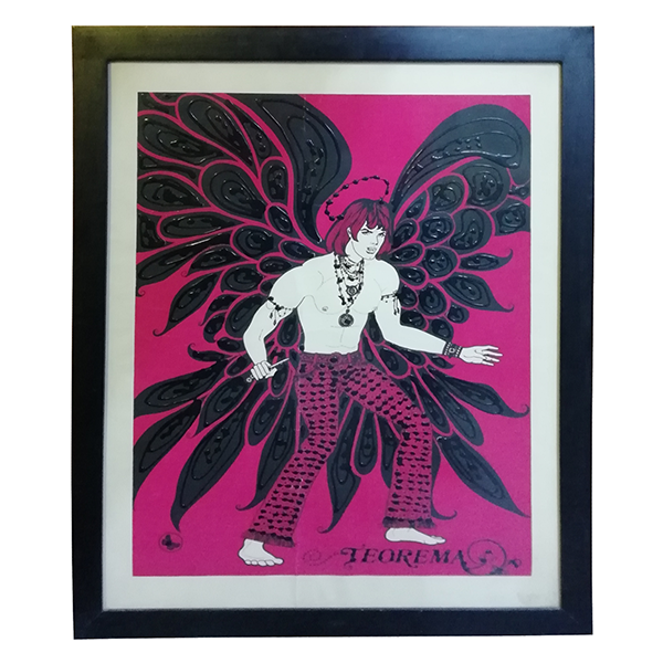 Miguel Cano ODonnell. Teorema. Serigrafía con puffy paint