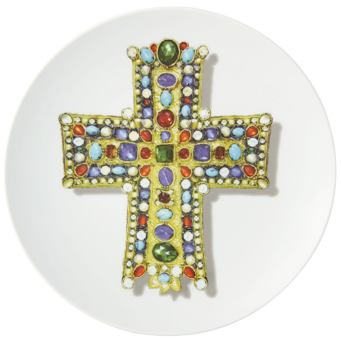 Plato para postre Lacroix Lacroix! Love Who You Want. Diseño de Christian Lacroix