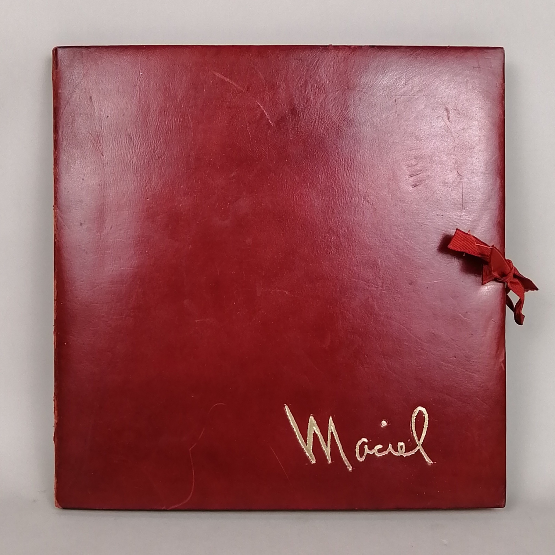Leonel Maciel. De lo erótico. Carpeta con 10 grabados
