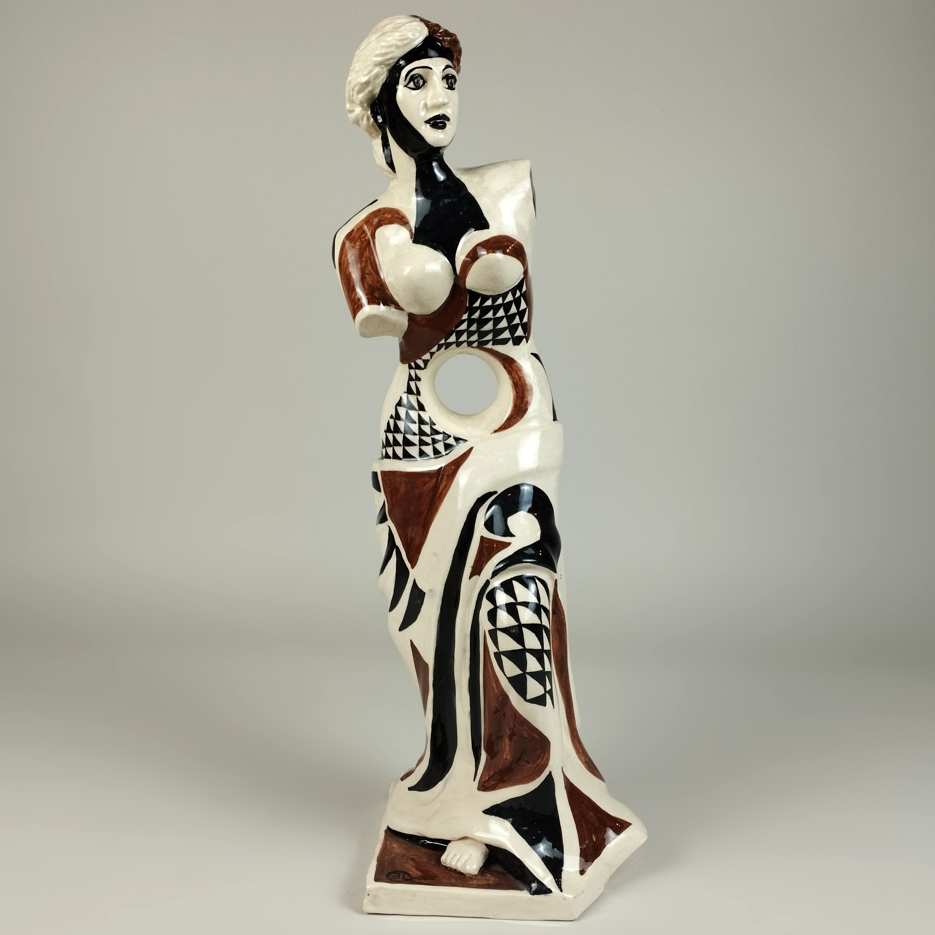 Eric Ledoux. Venus de Milo Cubista. Escultura de cerámica