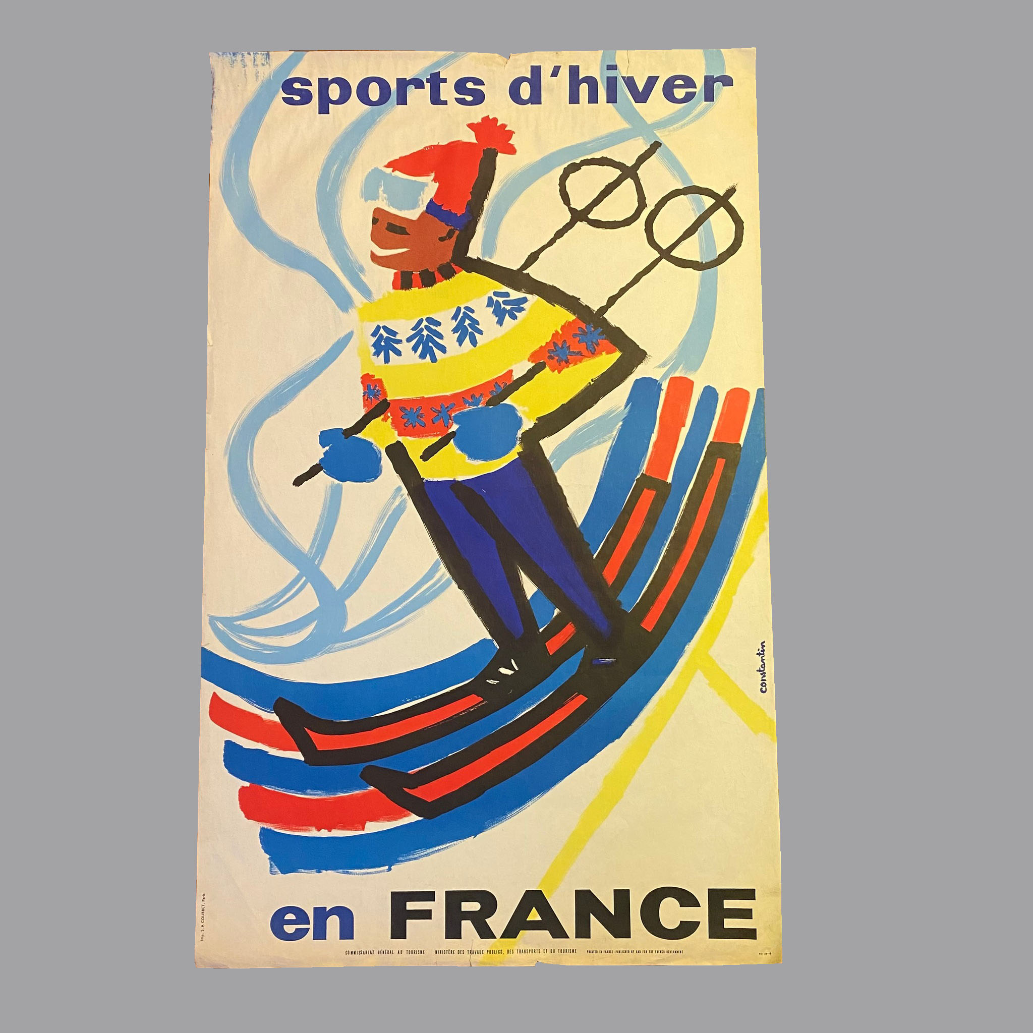 Sports de Hiver. Poster.