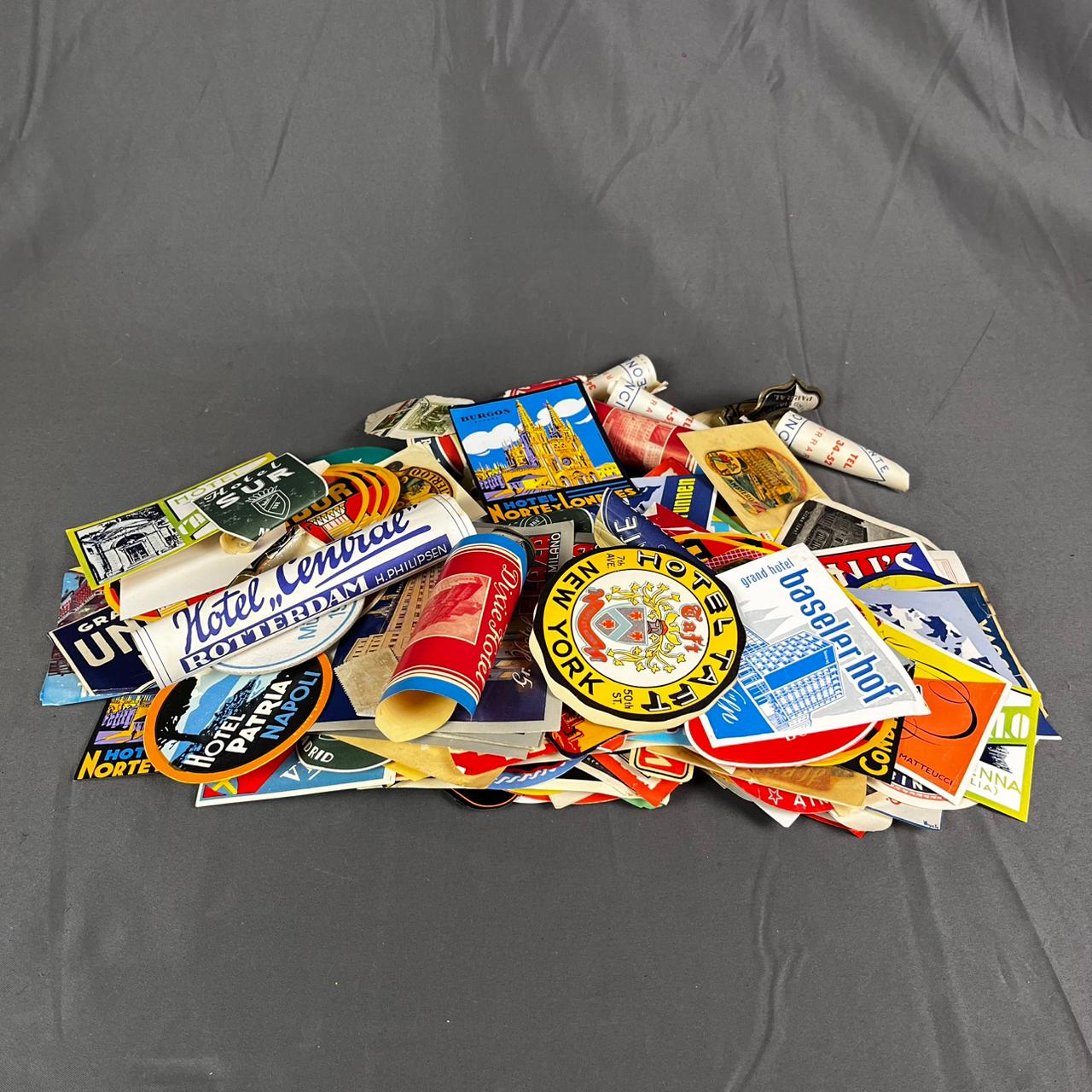 Lote de stickers vintage