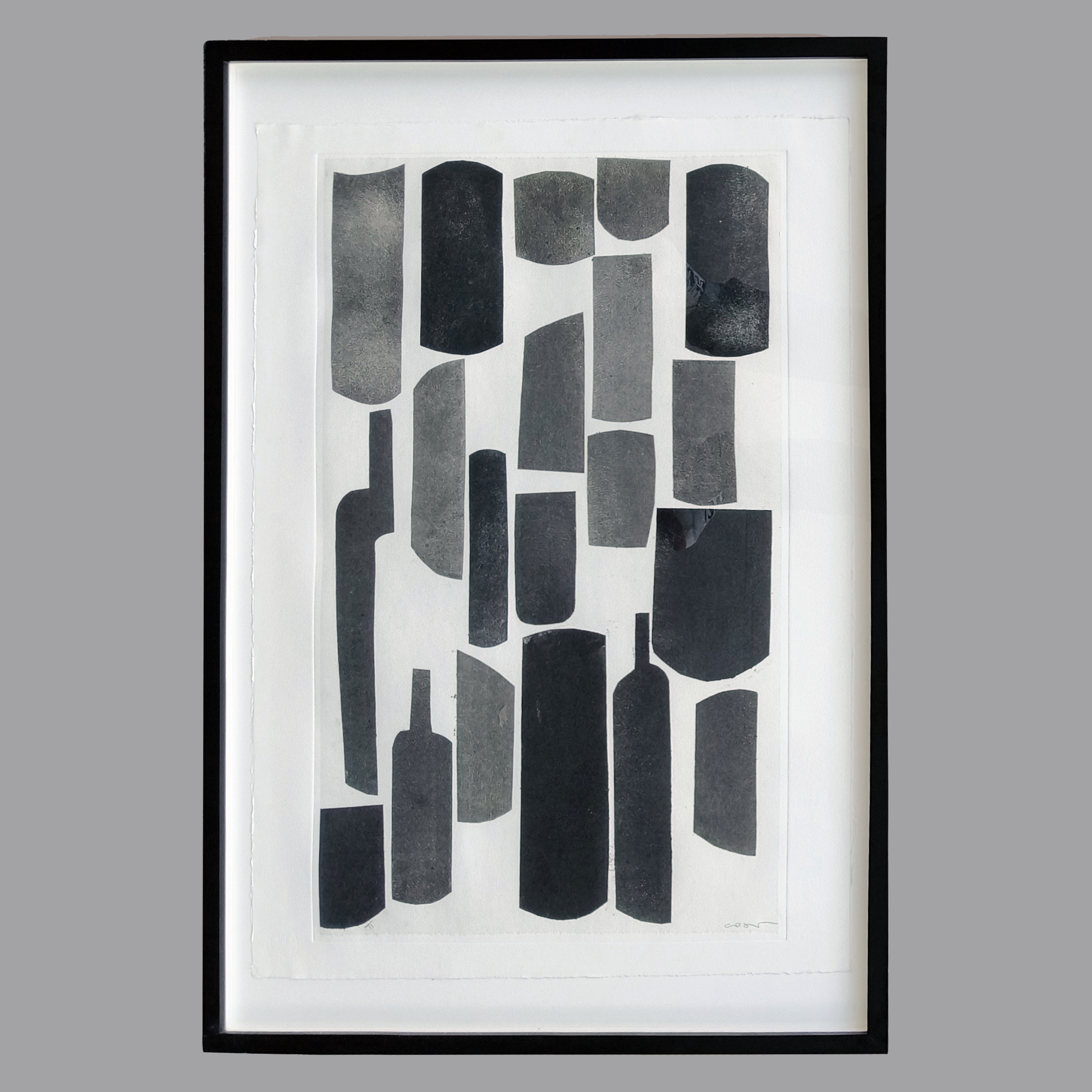 Ana López - Montes. Contraluz. Chine collé