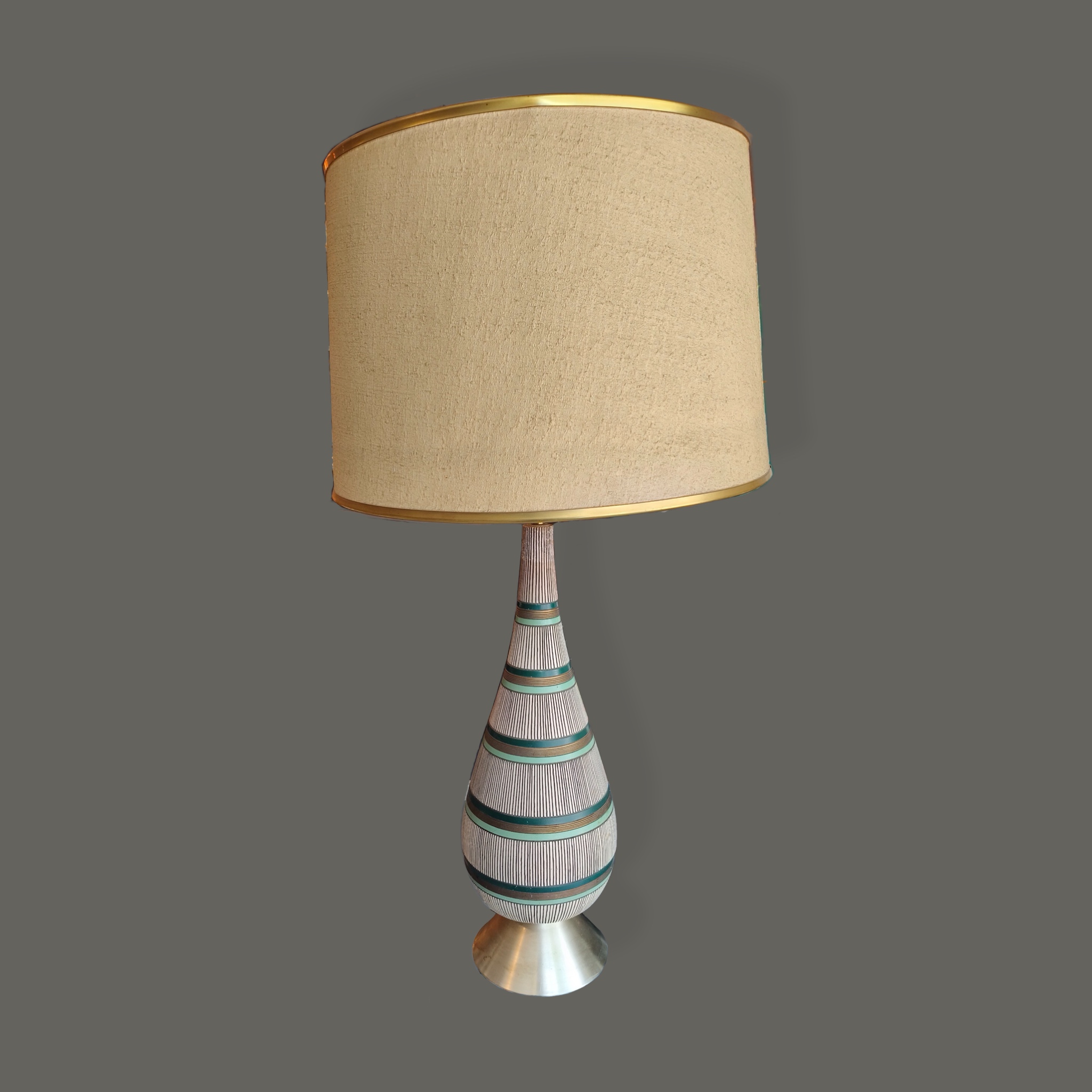 Luxolier. Lámpara de mesa en ceramica multicolor