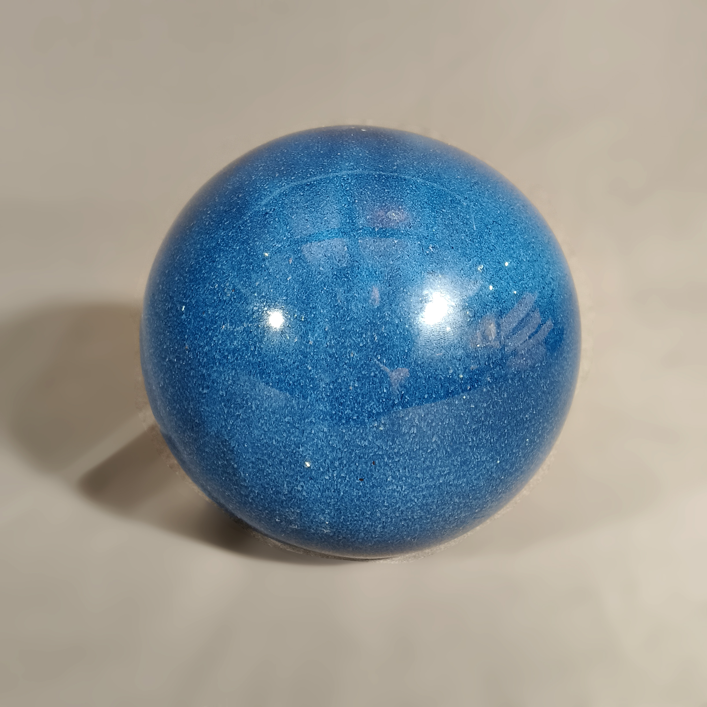 Esfera de cerámica azul cobalto